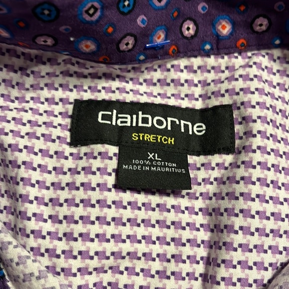 CLAIBORNE button up shirt XL - Picture 3 of 4